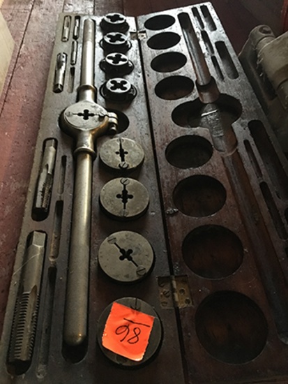 Tap & Die set, up to 1in