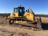 2011 Komatsu D65 EX-16 dozer, cab air and heat, 11ft blade, 24in tracks, 3 tooth ripper, 7874 hours