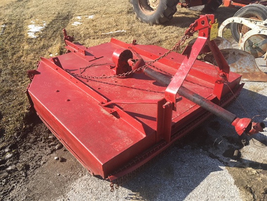 IH 3pt 5ft Rotary Cutter with Landwheel