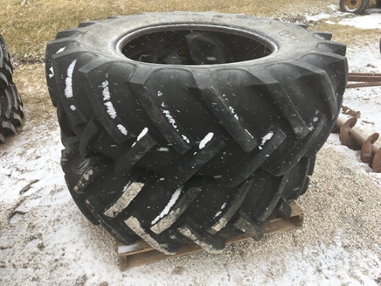 Pair of 18.4-30 Tires