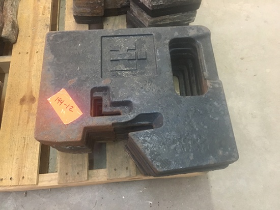 5X$ IH Suitcase Weights