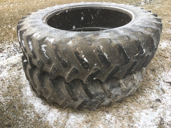 Pair of 18.4-46 Tires