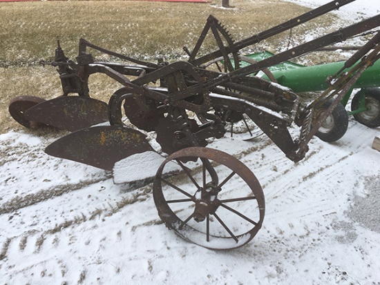 2BTM Steel Wheel Plow