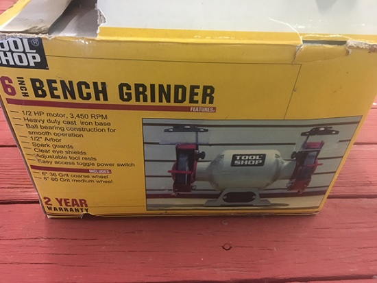 6in Bench Grinder NIB