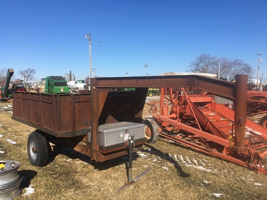 Homemade 8X10 Gooseneck Dump Trailer