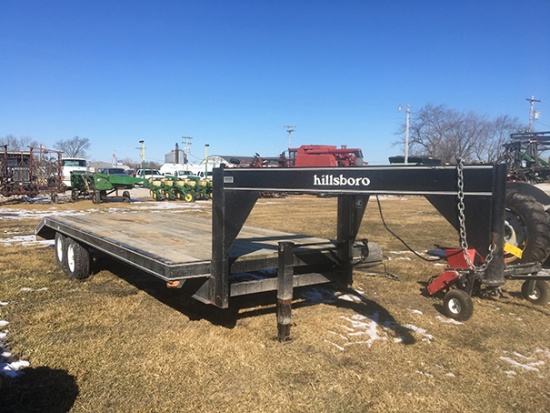 1990 Hillsboro 20+4 Gooseneck Trailer