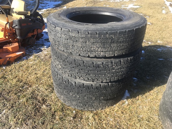 Set of 4 275-80-22.5 Tires