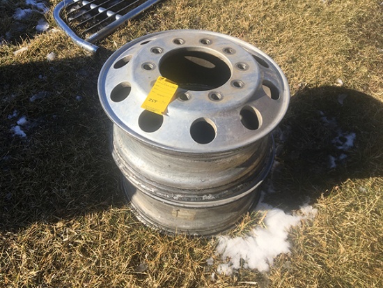 Set of 2 Allum 10 Bolt Wheels