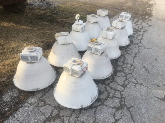 Lot of 10 Shop Lights