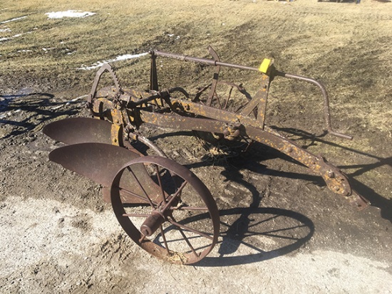 2BTM Steel Wheel Plow