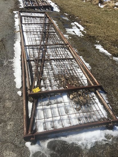 2X$ H.M. 16ft Panel Gates