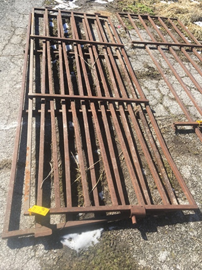2X$ 4ftX10.5ft Steel Panels