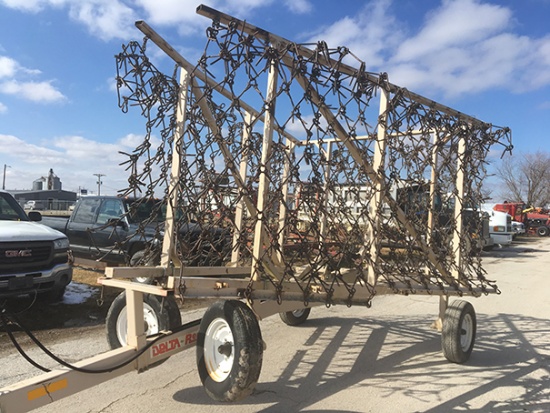 Delta by Rem 30ft Flex Tine Pasture Harrow