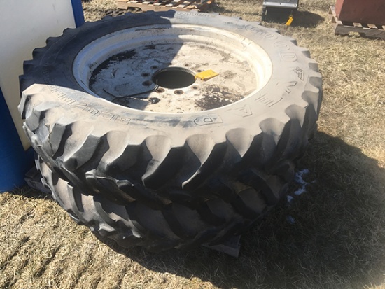 Set of 2 320/85-34 on Rims
