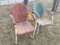 2X$ Metal Lawn Chairs