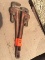 Rigid 14in Pipe Wrench & Other