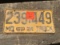 1955 Truck Plate