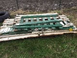 8ft Wooden Stock Rack