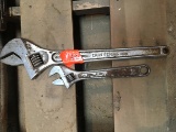 10in & 16in Adjustable Wrenches