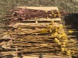 Lot of 100 Plus Electric Fence Post