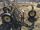 JD 640 5 Bar Side Delivery Rake with Dolly Wheel