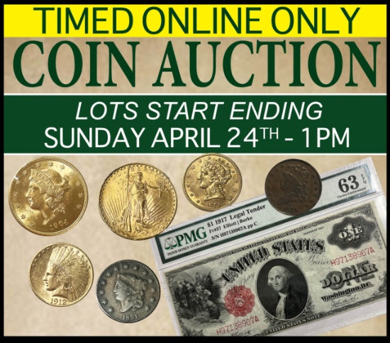April 24th Coin Auction
