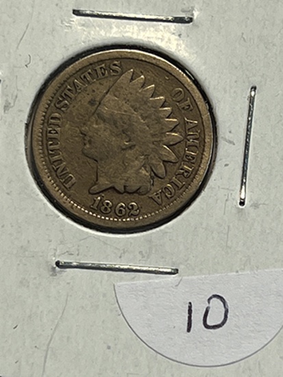 1862 Indian Cent