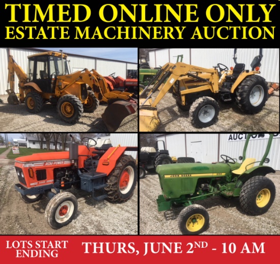 Dan Lage Estate Machinery Auction - June 2nd