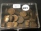 Box 100+ Wheat Pennies, 1909-1940, Some have been sprayed with lacquer