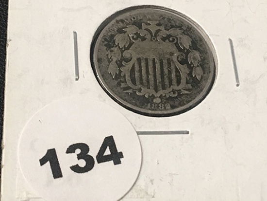1882 Shield Nickel