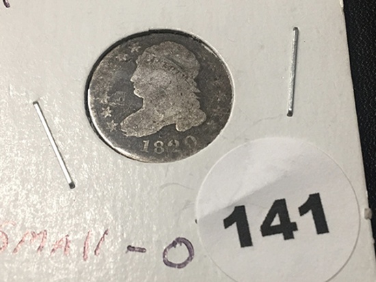 1820-O Bust Dime