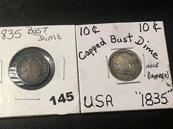 1835 Bust Dime