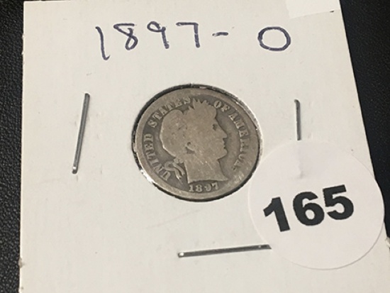 1897-O Barber Dime