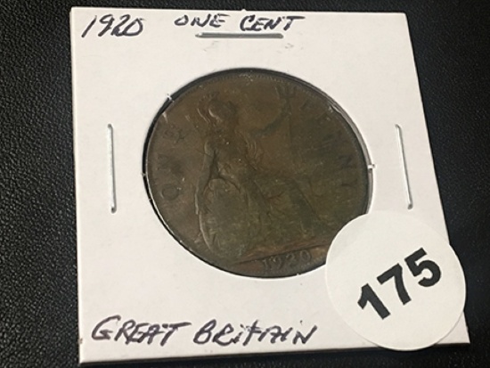 1920 Great Britian Cent