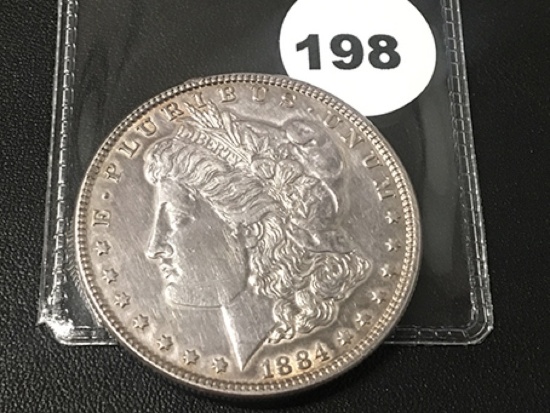 1884 Morgan Dollar