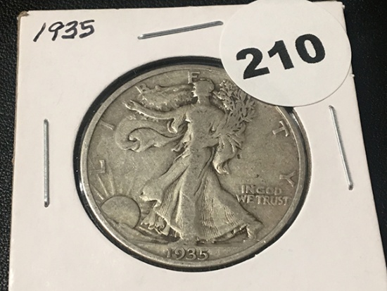 1935 Walking Liberty Half Dollar