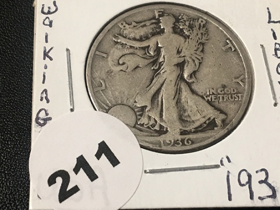 1936 Walking Liberty Half Dollar
