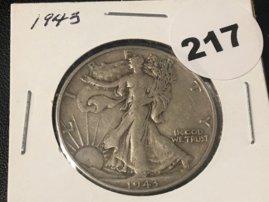 1943 Walking Liberty Half Dollar