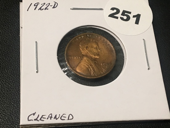 1922-D Indian Head Penny