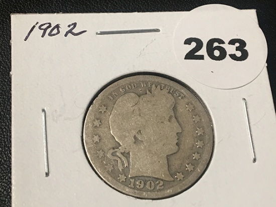 1902 Barber Quarter