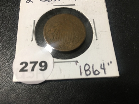 1864 2 Cent