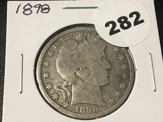 1898 Barber Half