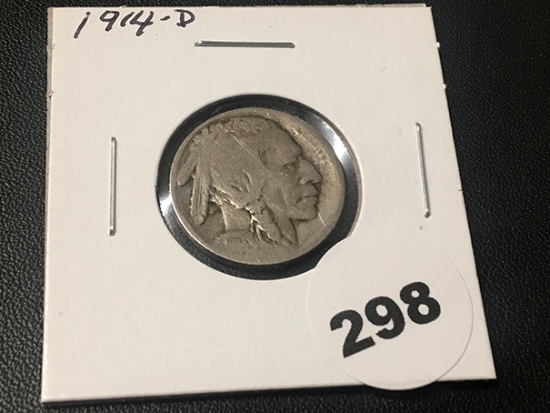 1914-D Buffalo Nickel