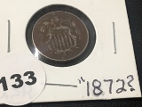 1872? Shield Nickel