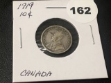 1919 Canadian 10 Cent