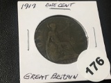 1917 Great Britian Cent