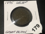 1895 Great Britian Cent