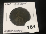 1861 Great Britian Cent