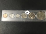 6 Coin Set Unc.