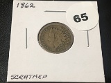 1862 Indian Cent